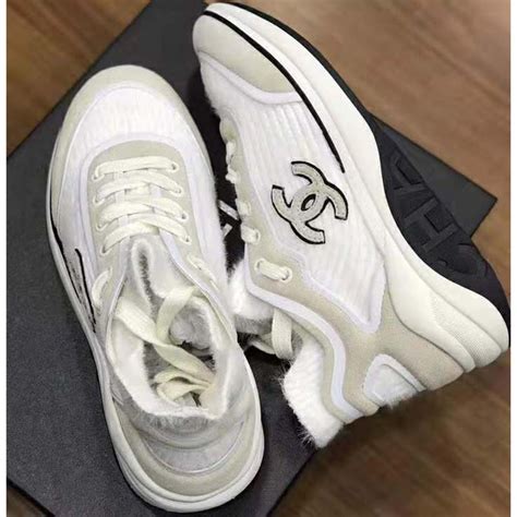 chanel calfskin sandals|gray chanel sneakers.